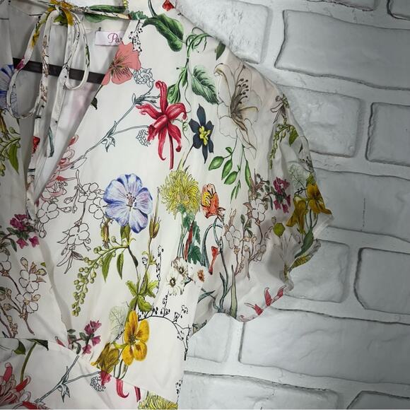 Parker Natalie Dress in Sangria Size 2 - Picture 12 of 14